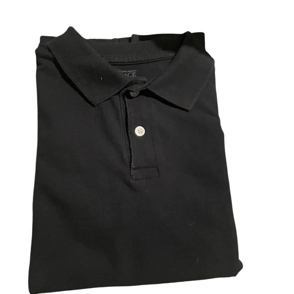 The children’s places Classic Black Polo Shirt size XL 14